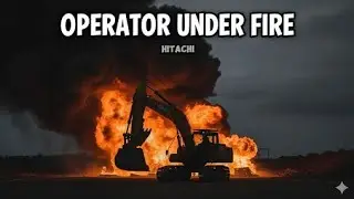 Hitachi Operator on Fire! 🔥 Confidence Level Max 🎚️ | Full Video 🔚#trending #viral #video #hitachi 