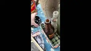 What would you pay for a Bottle Cap Folk Art Basket!