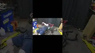 Жим лежа, жим на наклонной скамье, жим над головой &ndash; одна скамья #gymhack #shorts