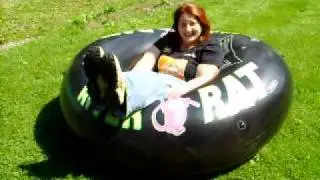 Heatstretch black Intex River Raft Rat tube Inflatble