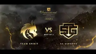 [RU] Team Spirit vs SG esports |The International 10|Group Stage| Game 2|4liver & DKPhobas