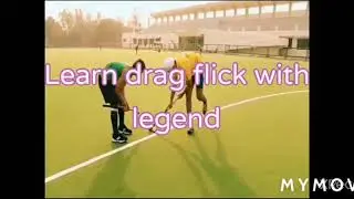 Learn drag flick with sandeep and Rupinder pal singh :best drag flicks