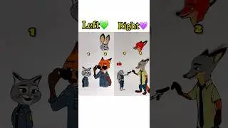 Judy Hopps X Nick Wilde X Zoo Shakira/ Zootopia 2