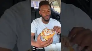 Cinnabon 🥮 SUCKS‼️🤢. #fyp #cinnabon #mallfood #shorts #foodreview