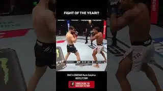 NAZIM SADYKOV GETS THE KO AFTER AN EPIC FIGHT OF THE YEAR #UFCBAKU 💥 🇦🇿 #mma #ufc