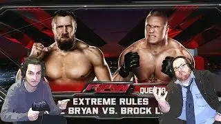 J&P DITELO A NOI: DANIEL BRYAN Vs BROCK LESNAR ESTREME RULES MATCH (SIMULAZIONE 2K14 ITA)