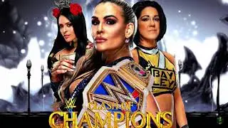 CLASH OF CHAMPIONS MATCH CARD