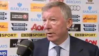 Manchester United vs Manchester City 1-6 - Sir Alex Ferguson (23-10-11)
