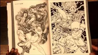 Art appreciation &mdash; looking through some pages of UDON&rsquo;s Art of Capcom 3 (Hardcover Edition)