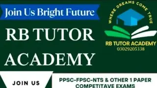 RB Tutor Academy PPSC Police Test Preparation 
