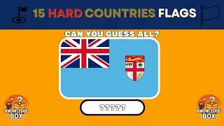 Extreme Flag Quiz 🌍 | Guess the Flag by a Hint