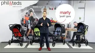product tour - inline® buggies for 1 or 2 kids  |  phil&teds®
