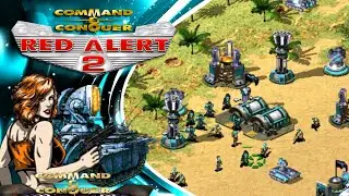 Red Alert 2 | GTA Vice City Map in RA2 | (7 vs 1)