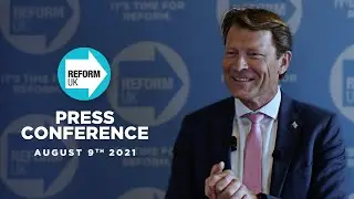 Cancelled by Big Banks | Reform UK Press Conference 09/08/2021