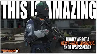 THE DIVISION 2 NEXT-GEN 4K60 FPS UPDATE IS AMAZING! HERE IS PS5 GAMEPLAY IN 4K 60 FPS! ENJOY...