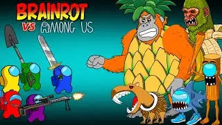 AMONG US VS ITALIAN BRAINROT ANIMATION
