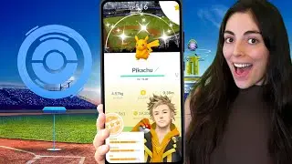 Shiny Pikachu With Baseball Background Caught! (Pok&eacute;mon GO x MLB Event!)