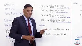 Class 10 - Chemistry - Chapter 12 - Lecture 03 - Reactions & Uses Of Alkanes - Allied Schools