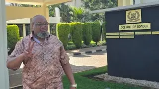 COSMO' CHOY ARRIVES AT DCI TO REPORT DEFAMATION CASE