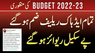 Adhoc Allowances Merged | Pay Scale Revise 2022 | 15 Percent Increase in Pay and Pension #budget2022