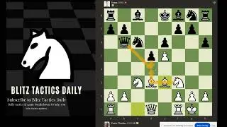 Queen Trapped!😎 Tricky Tactics To Win against 1200!