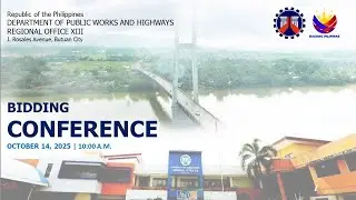 DPWH Regional Office XIII Bidding Conference - October 14, 2025