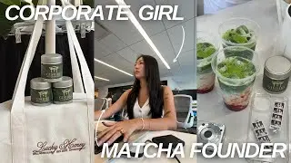 my double life: corproate 9-5, innisfree creator event, matcha run race, cleaning | [EP.03]