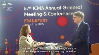 57th ICMA AGM & Conference: Interview with Stefan B. Wintels, KfW