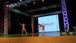 Dupla Marisol Moreno y Paola Aguilera, aplicativo Paraguay Polechampionship 2024