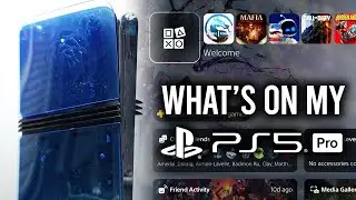 What's On My PS5 Pro in 2026?! - Game Library, Widgets, Themes & more