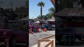 BLOWN HYDRO lights up car show in Downtown Upland ‼️#Trending #BadInfluence #Subscribe #shorts #boat