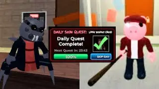 ROBLOX PIGGY NEW UPDATE! (SPIDELLA ANIMATION + DAILY SKIN QUESTS)