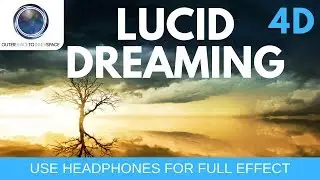 Lucid Dreaming | 6.2Hz binaural beats thunder storm | 4D audio use headphones