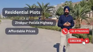 Residential Plots Zirakpur-Patiala Highway | Gated Society | Best Investment Opportunity Near ITCity