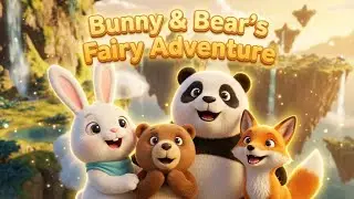Bunny & Bear&rsquo;s Fairy Adventure  cute 3D Animation 1,#cartoon