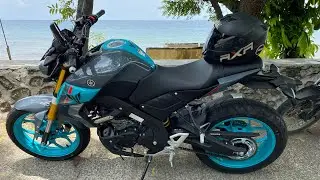 Buying Yamaha MT15 2022 with reviews #motovlog #mt15 #yamaha #cyancolor #mintgreen #dreambike