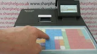 How To Correct A Mistake During A Sale Sharp XE-A217 / XEA217B Cash Register Instructions