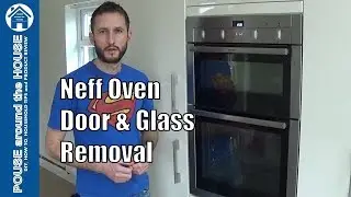 Как снять дверцу и стекло духовки Neff. Снятие стекла и дверцы духовки Neff.