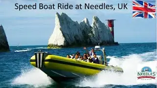 SPEEDBOAT RIDE @ THE NEEDLES 2019 || ALUM BAY||EXPLORE UK 2019