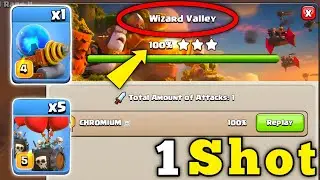 Powerful Attack of Sparky in Wizard Valley 