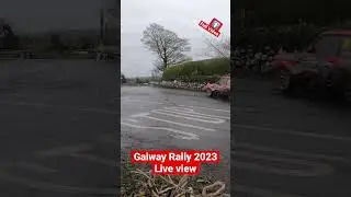 Galway Rally 2023 Live Stage View #rallying #rallye #irishrally