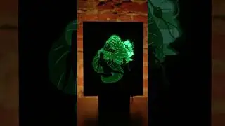 Jabba the Hutt DIY Paper Cut Lightbox 💡 #starwars #papercraft