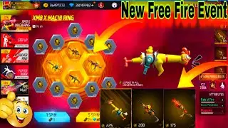 Today New free fire Event 💎 FF New Xm8 Mac10 Ring Event 🤔 New Event FF | #todaynewevent #jsrkaranyt 