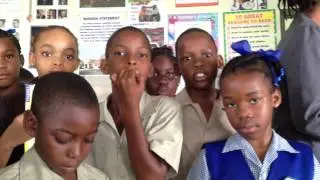 Grantley Prescod Students Eager To Learn About World School Milk Day