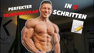 In NUR 5 SCHRITTEN zum PERFEKTEN TRAININGSPLAN! (Muskelaufbau)