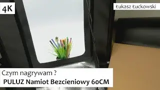 Czym nagrywam ? PULUZ Namiot Bezcieniowy 60CM  | Rzut Oka