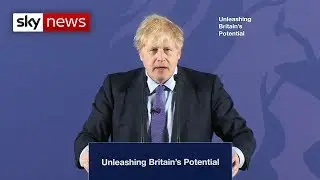 Boris Johnson speech: I share the optimism of President Trump