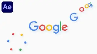 Google Logo Animation In Adobe After Effects - After Effects Tutorial In Hindi.