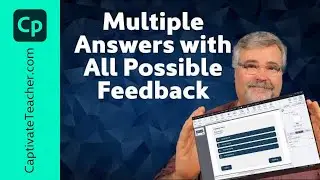 Adobe Captivate Classic Multiple Choice Multiple Answers with Every Combination of Feedback Captions