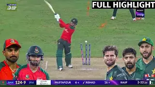 PAK vs BAN Super 4 Asia Cup 2025 Full Highlights | Pakistan vs Bangladesh Asia Cup Full Highlights